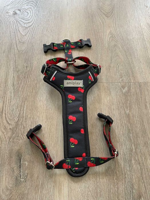 AMIPLAY Szelki Discovery BehappyM Cherry