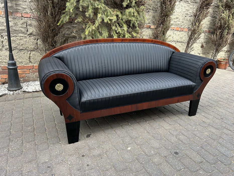 Antyczna Sofa Kanpa Biedermeier Antyk Uniakt Stan BDB