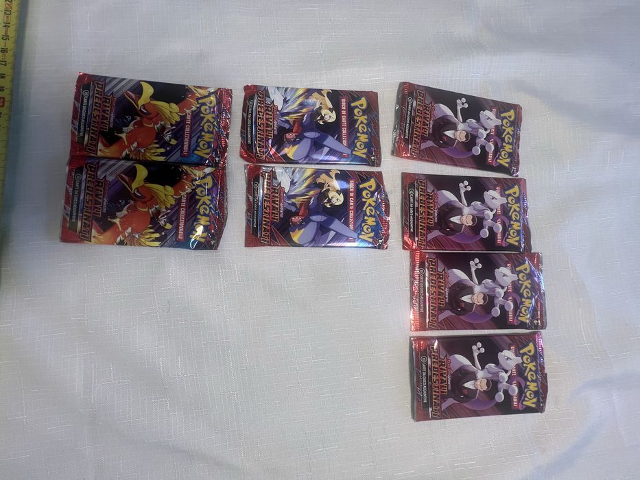 Karty pokemony dwie paczki za 5 zl