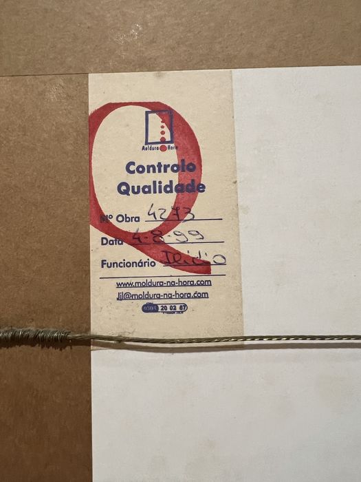 Quadro de Henrique Faria de 1999