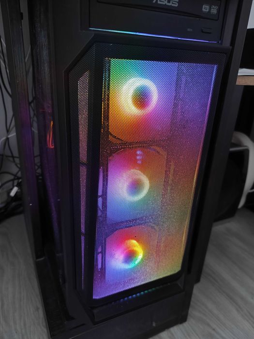 Wiatraki 120mm do komputera obudowa komputera Chłodzenie Komputer PC LED RGB Akasa Zephyr
