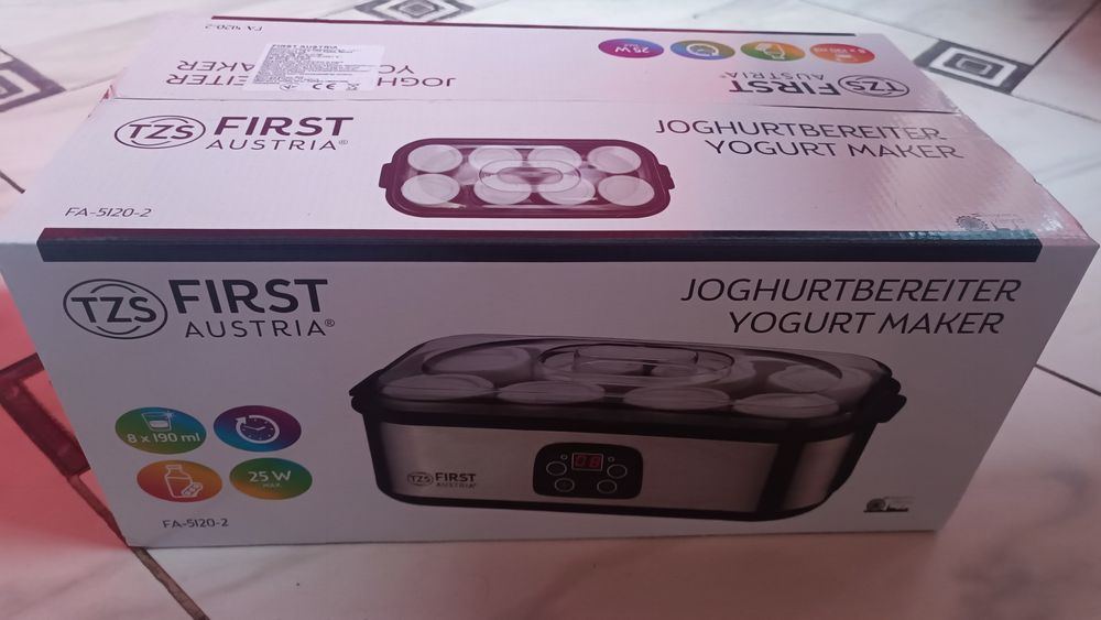 Йогуртрица First FA-5120-2 с регулировкой температуры