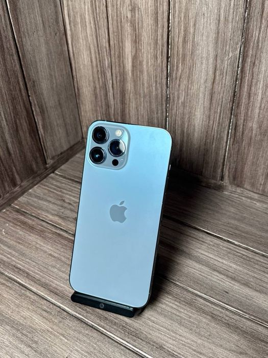IPhone 13  pro max Blue 256gb!!! 3 США!! NEVERLOCK Батарея 100%#3971