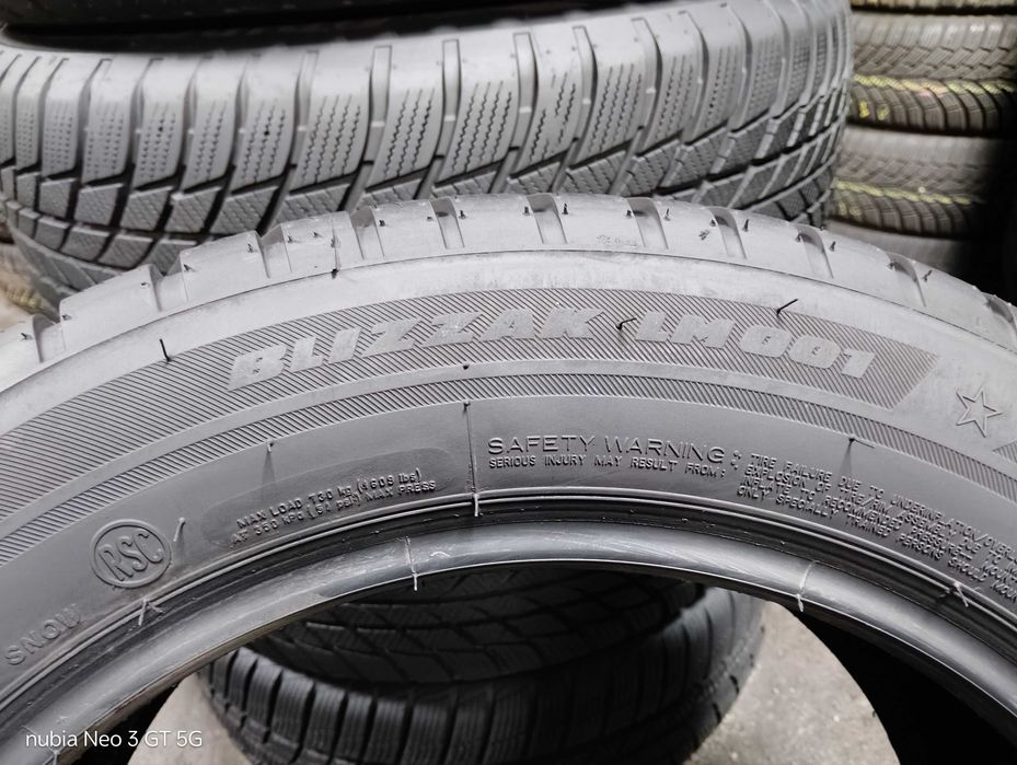 Шини бу 225/55 R17 Bridgestone Blizzak LM001 Run Flat Комплект Зима