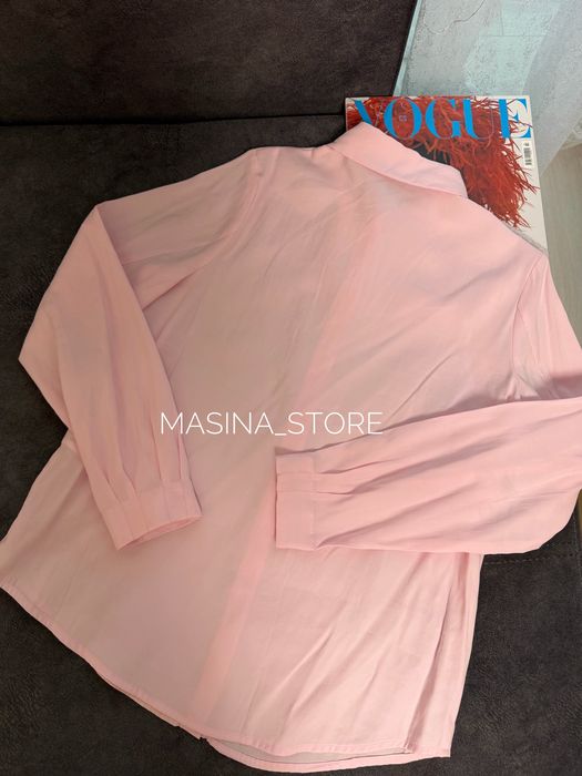 Нова жіноча рожева сорочка Zara XS рубашка блуза оригінал Зара