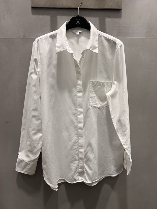 Белая рубашка овер massimo raw acne next