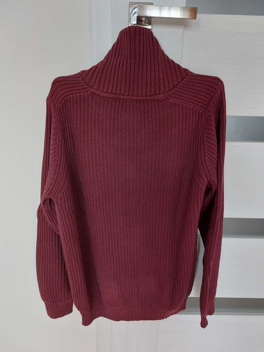 Sweter męski bordowy Springfield S