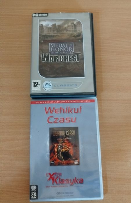 2 gry PC medal of honor wehikuł czasu