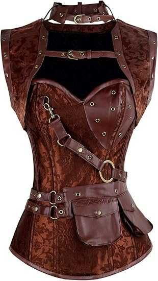 SEKSOWNY Gorset Charmian Gothic rozm.XXL