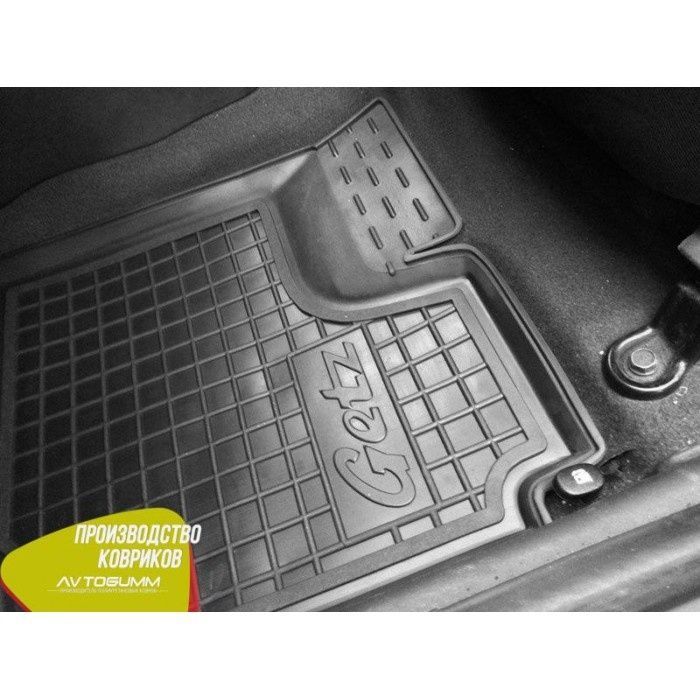 коврики Хюндай ГЕТЗ / Hyundai Getz  / Tucson/ Sonata USA автогум салон