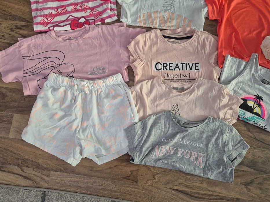 Zestaw ubrań paka dla dziewczynki 140/146