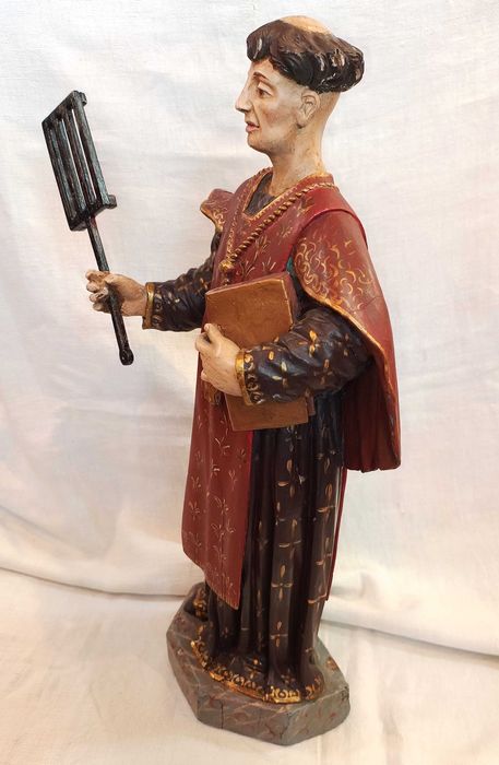 Figura São Lourenço Madeira Séc XIX