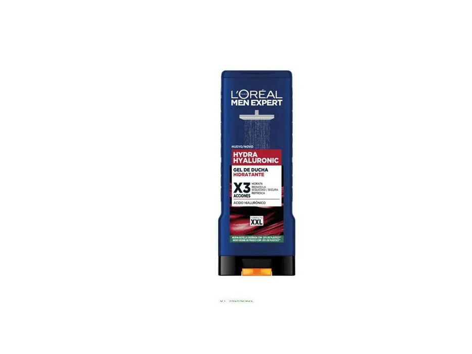 Gel de duche men expert Loreal Hyaluronic - NOVO