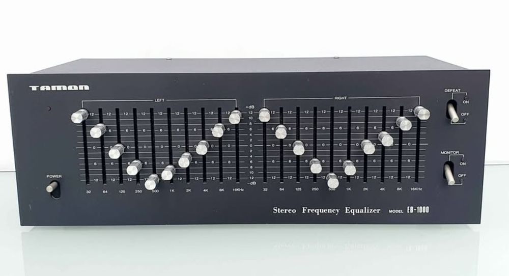 Korektor graficzny Tamon EB1000 lata 70te do zestawu audio