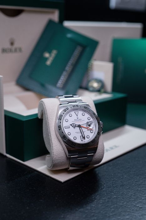 Rolex Explorer II 226570 Polar White Full Set 2024