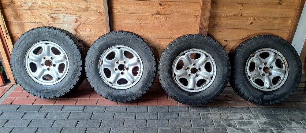 Felgi 5x114.3 R15 + opony terenowe LAND ROVER FREELANDER koła