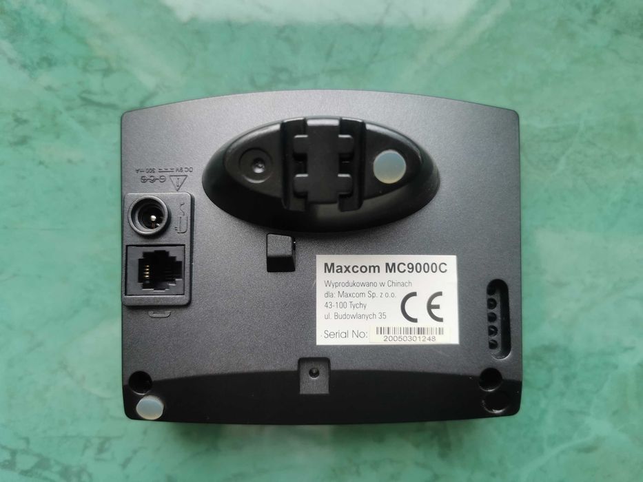 MAXCOM MC9000C Telefon bezprzewodowy+Ładowarka