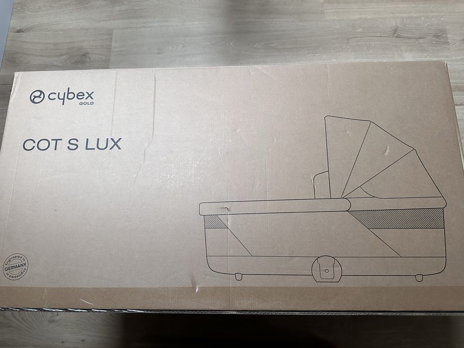 Gondola Cybex Balios Cot S Lux jak nowa sky blue