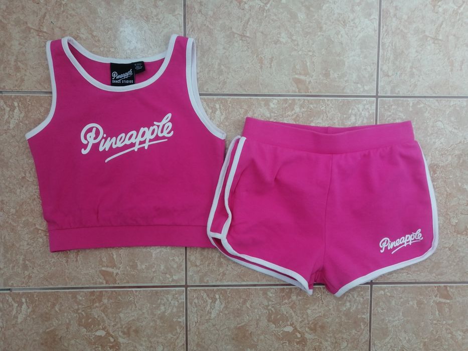 Спортивный костюм спортивний костюмчик майка топ топик и шорты шорти