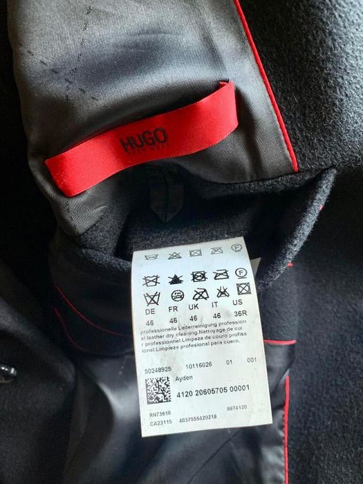HUGO BOSS | Sobretudo Homem | 100% CAXEMIRA