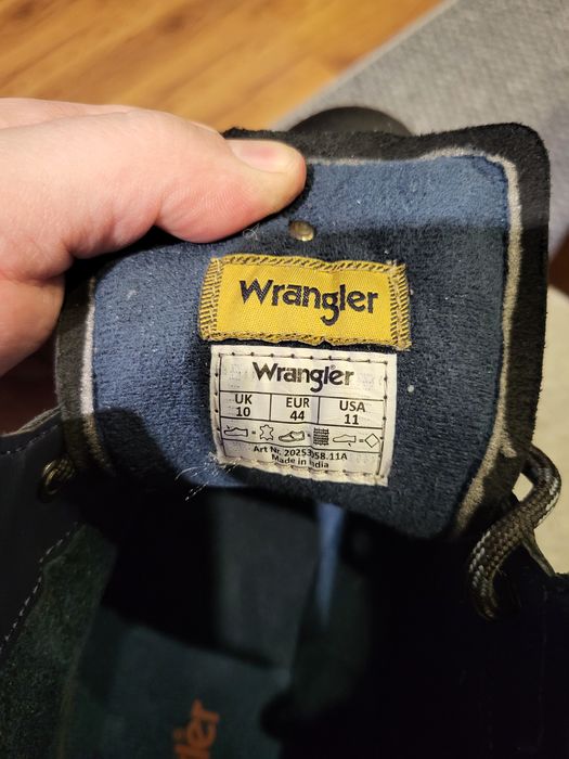 Wrangler ARCH MEN HIGH sztyblety trzewiki  skóra naturalna 44