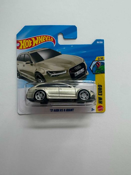 Hot Wheels '17 Audi RS 6 Avant Champagne Metallic | Novo Selado | HW Euro 66/250