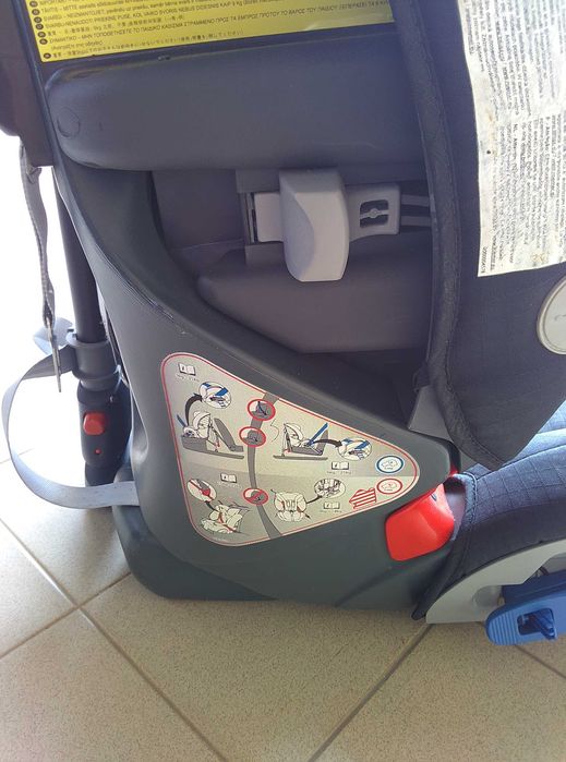 Cadeira auto Britax Römer Multi-Tech grupo I e II