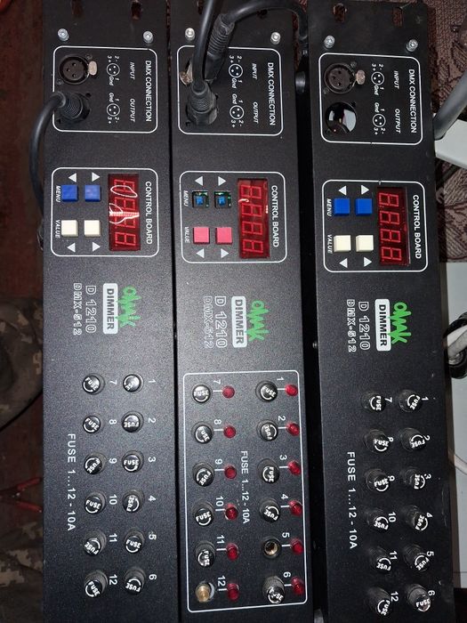 Микшерный пульт 1622fx . декодер dmx512 . дека