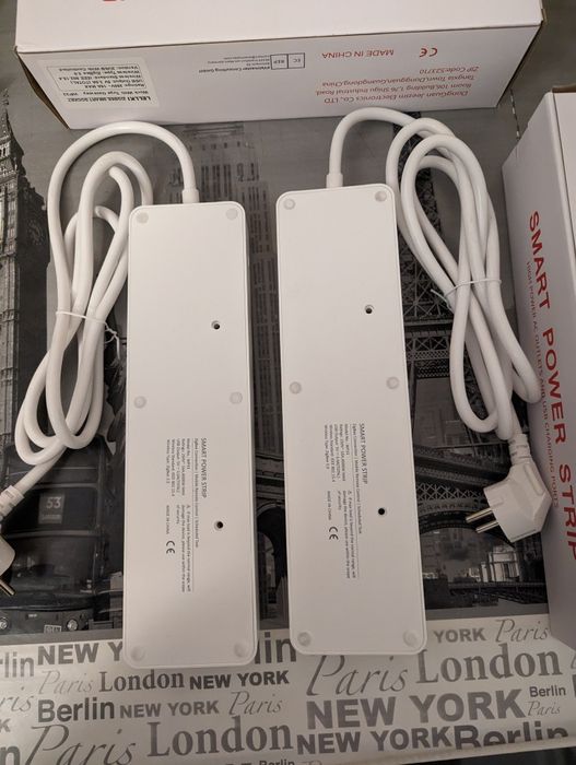 2 extensões de 4 tomadas ZigBee como Novas