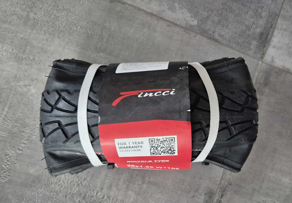 2x Fincci Składana opona 26 x 1,95 cala 50-559 do roweru hybrydowego
