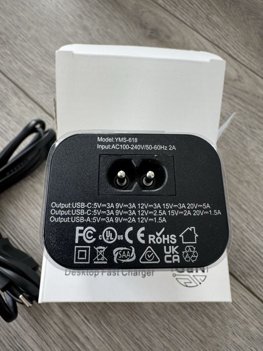 Сетевое зарядное устройство GaN 200W. Блок питания GaN