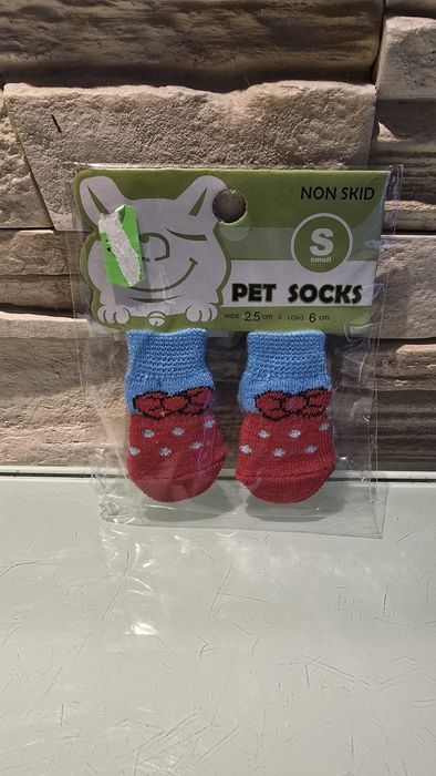 Skarpetki antypoślizgowe dla psa kota Rozmiar S