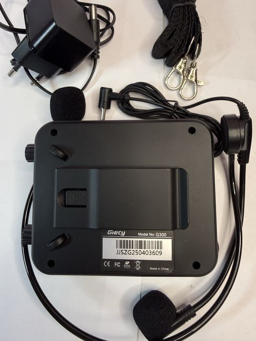 Портативный усилитель голоса (громкоговоритель) Giecy G300