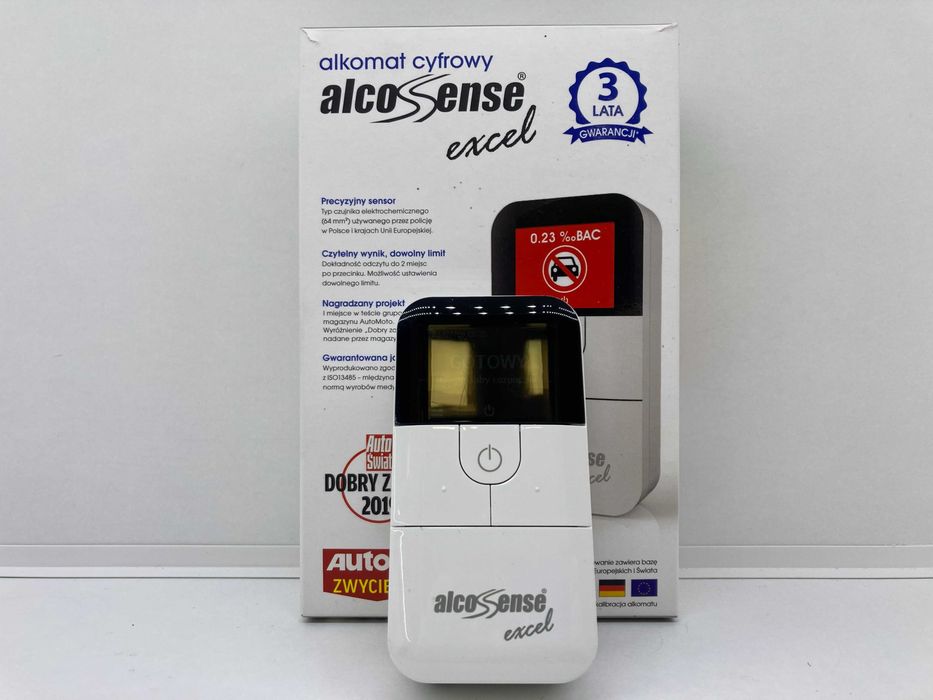 AlcoSense Excel alkomat elektrochemiczny