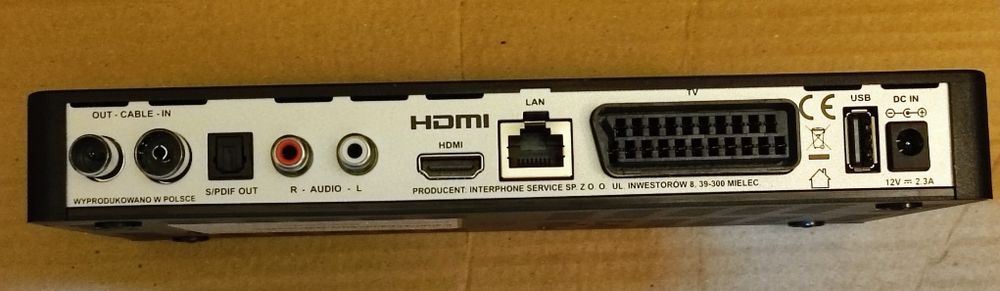 Dekoder kablowy Multimedia IPS 3000 sprawdzony, działający