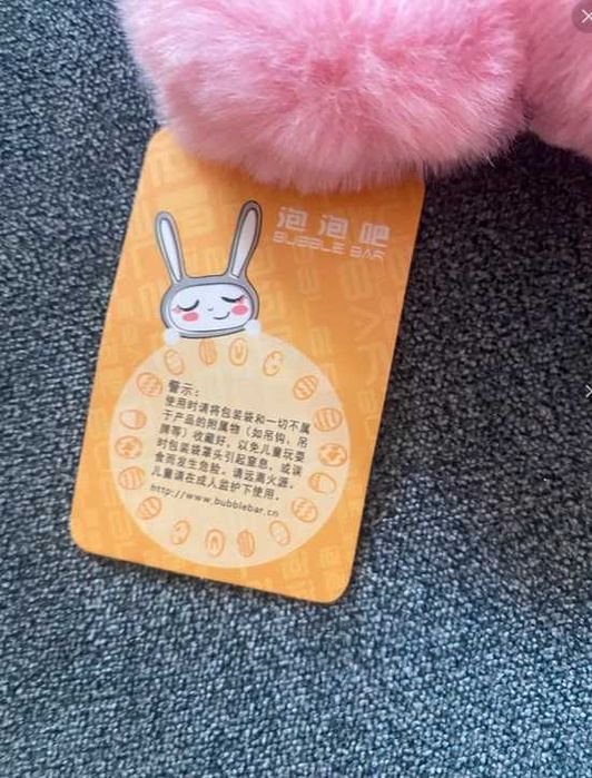 Urocze różowe nauszniki z uszkami