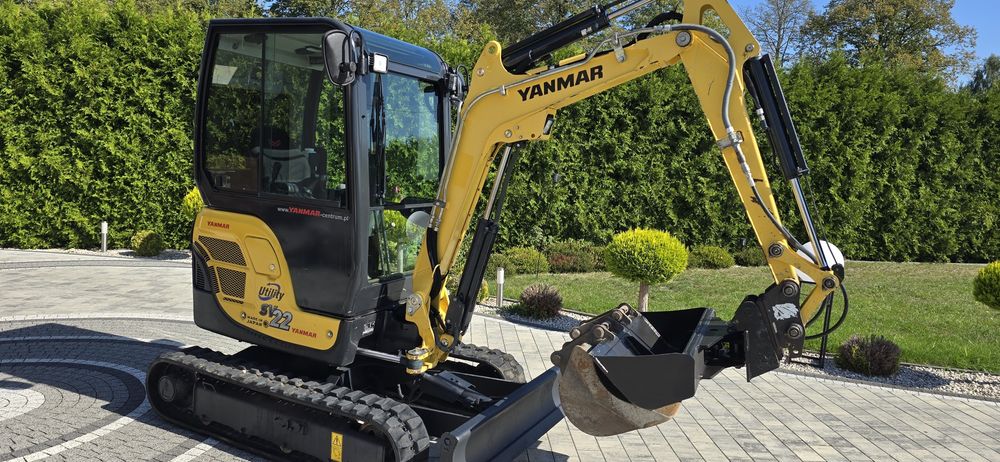 Minikoparka yanmar sv22 1Wlasciciel w Pl  Brutto  Mocna koparka