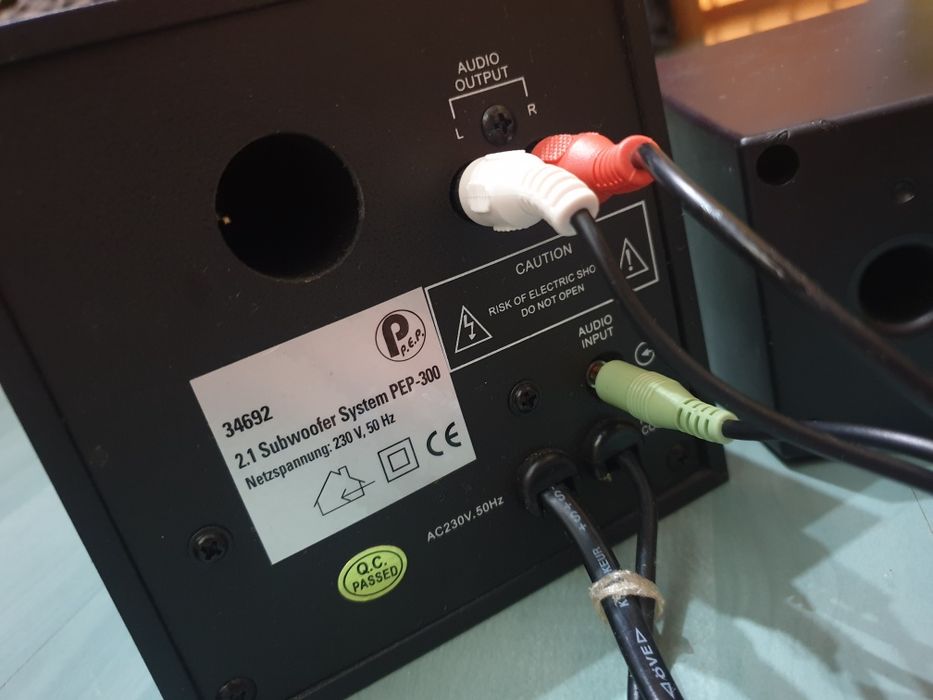 Sprawny Subwoofer system PEP 300 active!