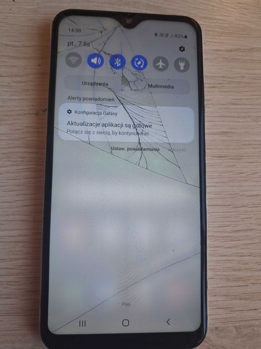 Telefon Samsung Galaxy A20E 3/32 gb Biały uszkodzony SM-A202F/DS