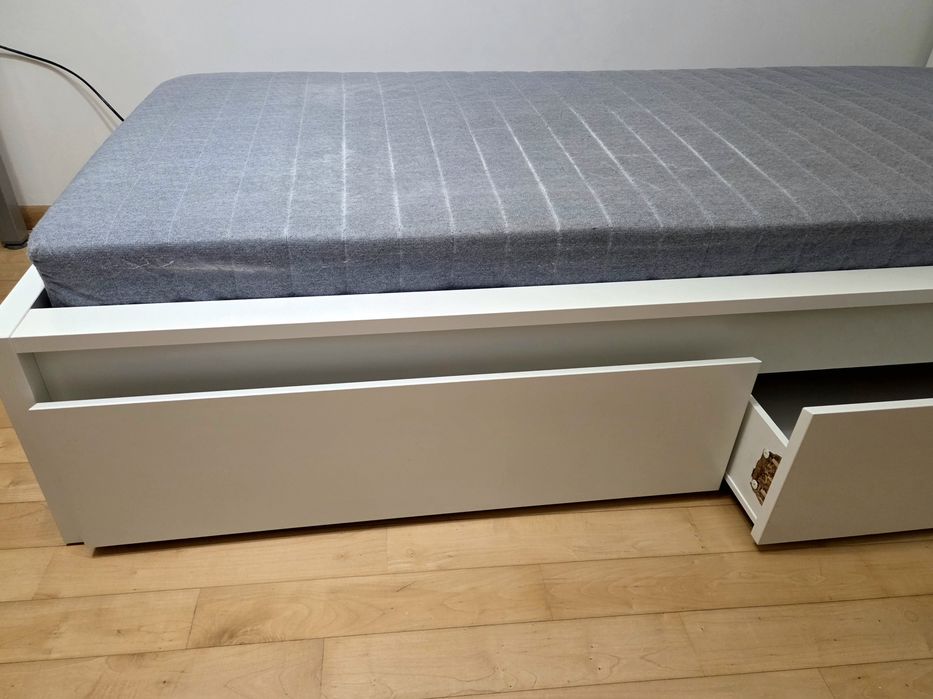 Łóżko Malm IKEA 90x200