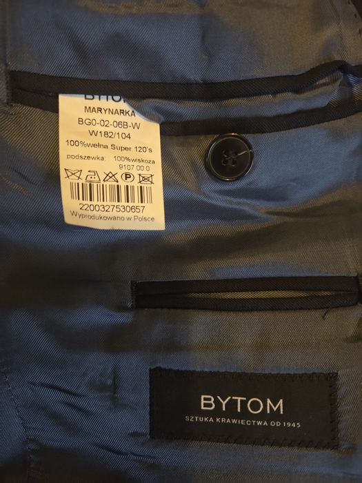 Garnitur na studniówkę Bytom granatowy