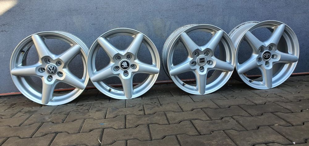 16 5x100 Vw Seat Skoda Audi Toyota