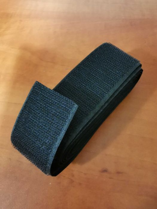 Rzepy do ubrań w kolorze czarnym 3,5cm X 190cm