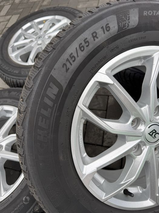 Колеса диски R16 215 65 Michelin 5 120 Volkswagen T7 T6 Multivan