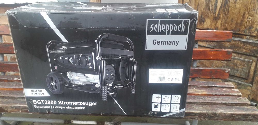 Генератор бензиновий Scheppach  BGT 2800 2,8 квт