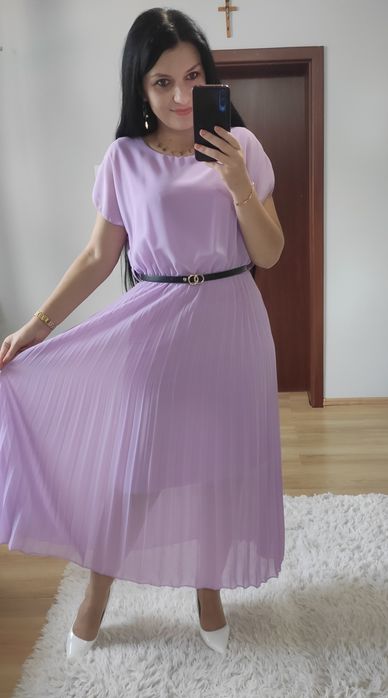 Sukienka długa maxi wesele komunia chrzciny