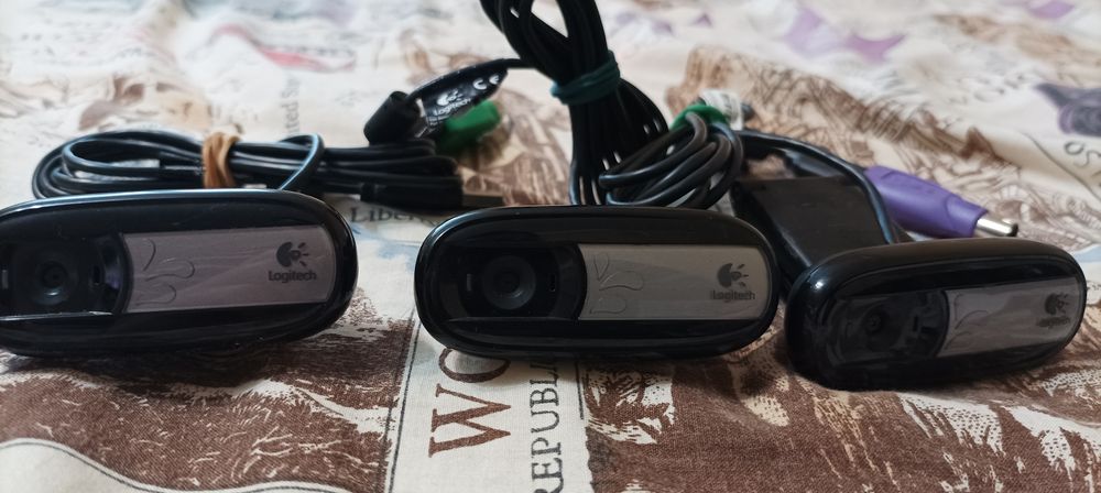 ‼️ОБМІН або ПРОДАЖ‼️вебкамера Logitech c170 emea black з вбудова