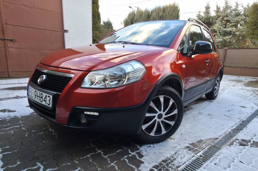 Fiat Sedici Sedici (SX4), 1.6i + GAZ, I Właściciel, Garażowany