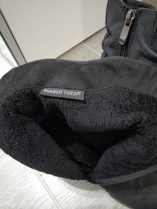 Buty skórzane Marco Tozzi