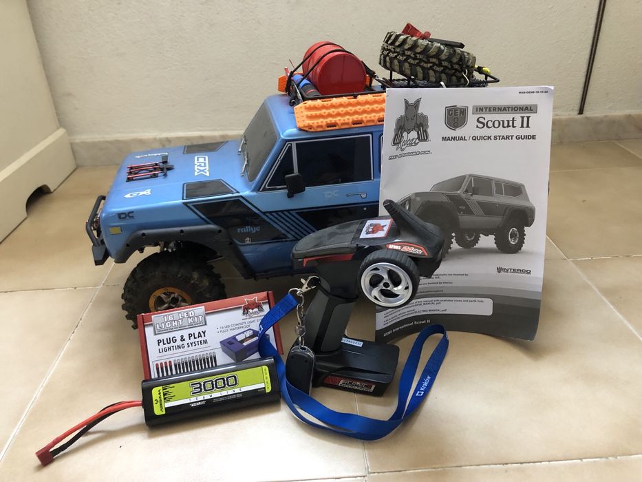 Scale Crawler Gen8 scout II 1/10 Blue edition